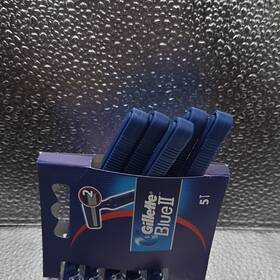 91212890 Gillette Blue Ii Disposable Razor 2-blades 5-pack Men Stainless Steel
