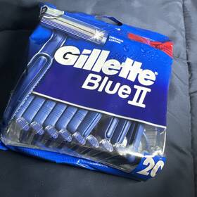91949182 Gillette Blue 2 Disposable Razor Pack Of 20 Razors