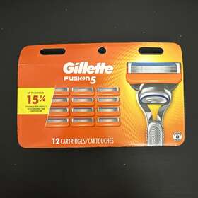 91998492 Gillette Fusion 5 Razor Blade Refills 12 Cartridges Factory Sealed Brand New