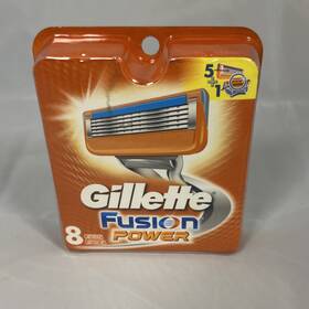96558985 Gillette Fusion Power Refill Cartridges 8 Pack Powerglide 5 Blades For Men