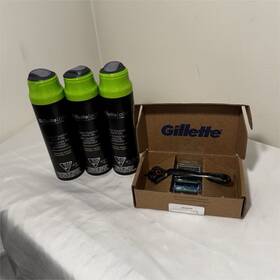 96596e06 Gillette Pro Glide Razor Cartridge Set With 4 Blade 3 Labs Shave Gel