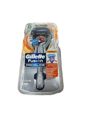 96668942 Gillette Fusion Proglide Silver Touch Flexball 1 Razor Handle Cartridge