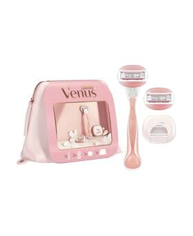 Gillette 987176142993 Venus Comfortglide White Tea Razor Gift Set 1 Handle 2 Refills Cap