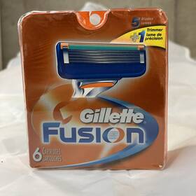 99252392 Gillette Six 6 Fusion Razor Blade Refill Replacement Cartridges New