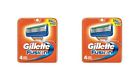 Gillette Fusion 5 Blades 2 Boxes X 4 Cartridges 8 047400034280