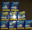91999348 Gillette Fusion 5 Proglide Cartridge Blades Lot Of 9 Packs