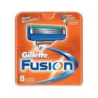 Gillette Fusion Pack 8 Refill Cartridges Blades Razors Men Shave 047400519015