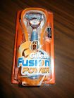 Gillette Fusion Power Men Razor W 1 Cartridge Battery Pack 6852 047400156852
