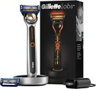 91660342 Gillette Labs Heated Razor For Men Handle 2 Blade Refills Charging Dock
