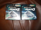 Gillette Mach 16 3 Razor Blades Two Sealed Packs Of 8 047400179752
