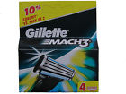 Gillette Mach 4 Genuine 3 Refill Razor Blades 752025689783