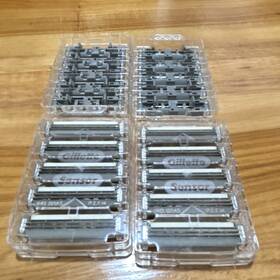 No.08as Gillette Sensor Refill Cartridges 20 Count 2-blade Stainless Steel Men Face