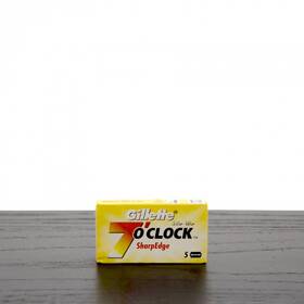 Rb-gil-002-p Gillette 7 Oftclock Sharpedge Double Edge Razor Blades