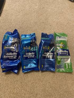 Senser2 Gillette Senser3 3 And 1 Disposable Razor