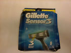 Gillette Sensor 3 Refill Cartridges 8 Count 047400120969