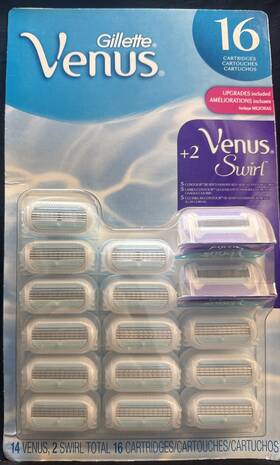 Swirl14venus Gillette Venus 2 Cartridge Total16