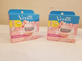 U-2c-13619 Gillette Venus Comfortglide Womens Razor Blade Refills 8 Total White Tea Olay