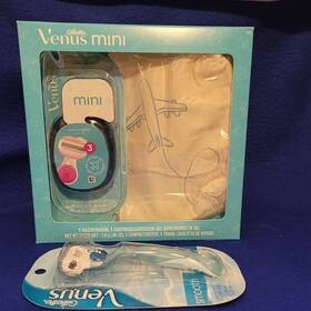 Gillette Venus 047400672246 Mini Comfort Glide On The Go Womens Razor Set With Bonus