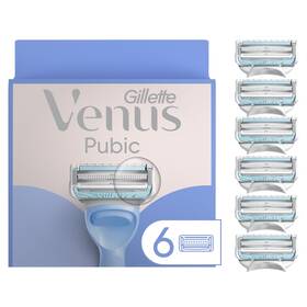 Gillette Venus 047400704954 Intimate Grooming Razors For Women 6 Razor Blade Refills Bikini
