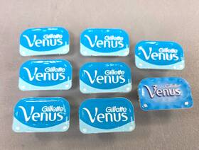 Gillette Venus Blades 047400506060 9 Razor Refills Cartridges Individual Packaged Sealed