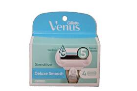 N2-765 Gillette Venus Sensitive Deluxe Smooth Refill With 4 Cartridges 5 Blades