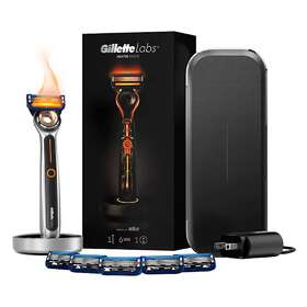 80353206 Gillettelabs Heated Razor By 1 Handle 6 Blade Refills Charging Dock