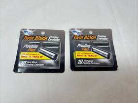 Global Edge 842424000439 2 Packs Twin Pivoting Cartridges Razors Fits Atra And Trac Ii New -20