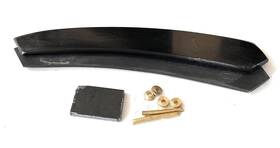 Globalwoods 600185332776 Buffalo Horn Straight Razor Restoration Scales For 5/8 Inch To 1 Blades