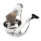 Gm13290 Chrome Stand White Enameled Finish And Brush 797140570257