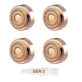 Gominyuf 722806953235 Generation 2nd Replacement Heads For Finish Touch 1 Count Pack Of 4 Gold