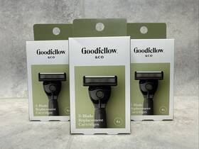 Goodfellow & Co 024500307025 3 Packs 5-blade Replacement Cartridges Razors 4 Each- Total Of 12