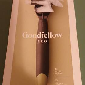 93045218 Goodfellow & Co And Mens Cartridge Razor Black 5-blade Handle 2 Cartridges