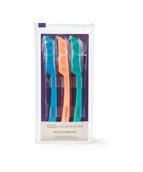 Gsq 050428621868 By Glamsquad Facial Razor Set - Brand New In Package