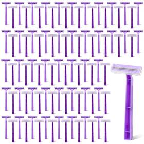 Te-hanaive-4018 Hanaive Womens Disposable Razors Bulk Twin Blade Stainless Steel