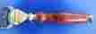 Handle2 Fusion Proglide Proshield Gillette Handmade Amboyna Burl Shaving Razor