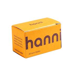 Hanni 860004755739 Safety Razor Blades Double Edge Single Blade Refills Women Shaving For Sen