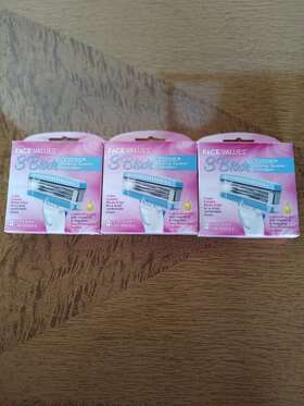 Harmon 024500303775 3 Box Face Values 4 Count 3-blade Easyfit Womens Shaving System Cartridge