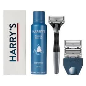 Harrys 313055790711 Shaving Kit For Men - Razor Handle 3 Blade Refills Foaming Shave