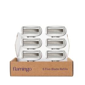 Harrys 313056990943 Flamingo Womens Razor 5-blade Refills - Razors For Women 6ct
