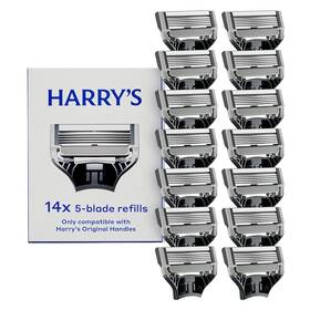 Harrys 313110089040 Original Razor Blades For Men - 14 Count Premium Blade Refill Ca
