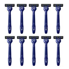 Harrys 705353738463 Mens Disposable Razors 3-blade With Lubricating Strip And Pivoting