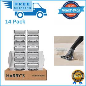 Harrys 711181836172 Razor Blades Refills - Razors For Men 14 Count