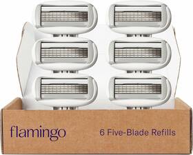 Harrys 744759553447 Flamingo Womens Razor 5-blade Refills - Razors For Women 6ct