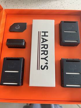 Harrys 810006478266 Razor Shave 12 Cartridges Handle Cover - New In A Box