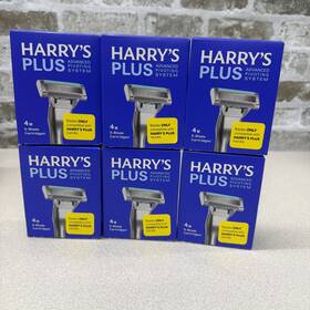 Harrys 840317401745 Mens Razor Blade Refill Cartridges 4 Count 6 Packs