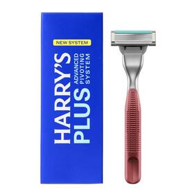 Harrys 840317402223 Harrys-plus Razor For Men - Premium Handle Blade Cartridge And Travel