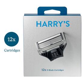 9050018212 Harrys Mens 5-blade Razor Blade Refills 12 Count