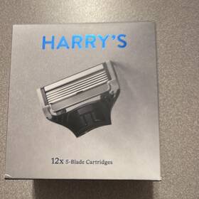 Bc5015 Harrys 5-blade Refill Cartridges For Men Razor Model 12 Pack