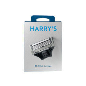 9050018208 Harrys Mens Razor Blade Refills 8 Count Hair Remover Trimmer