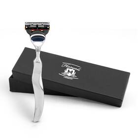 Rz-f5-ss01 Haryali London Long 5 Edge Razor For Men Women S Stainless Steel Body Face